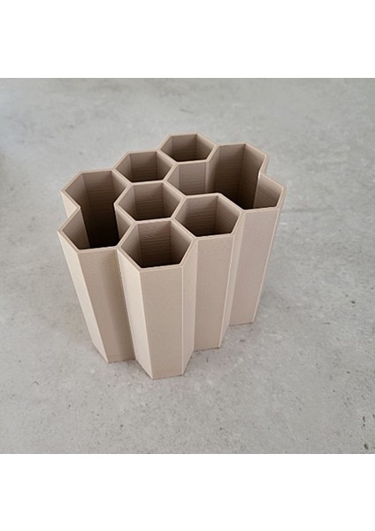Hexagonal Masaüstü Organizer 10CM
