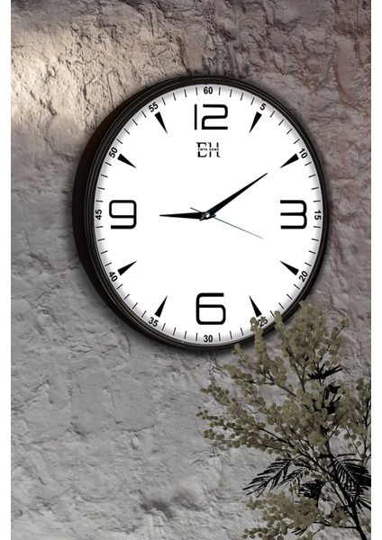 Modern Duvar Saati Siyah - 29 cm modelleri