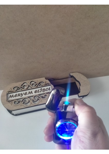 Çakmak Kişiye Özel Isim Yazılı ve Mdf Tasarım Kutulu No:34 modelleri