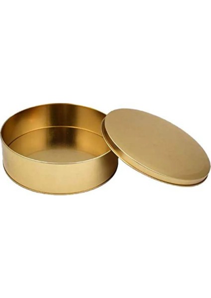 Metal Kutu 7 cm 5 Adet Gold Mum Kavanozu Mum Kalıbı Teneke Sabun Kutusu Ambalaj Kutusu Henüz Yorum Yazılmamış.