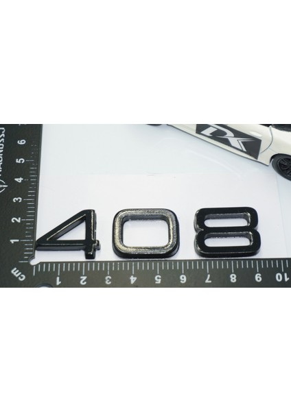 Peugeot 408 Ön Panjur 2022+ Parlak Siyah ABS Logo Amblem