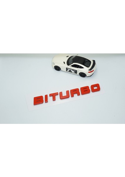 Biturbo Kırmızı Abs Bagaj Yazı Logo fiyatları