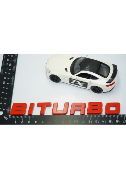 Biturbo Kırmızı Abs Bagaj Yazı Logo fırsatları