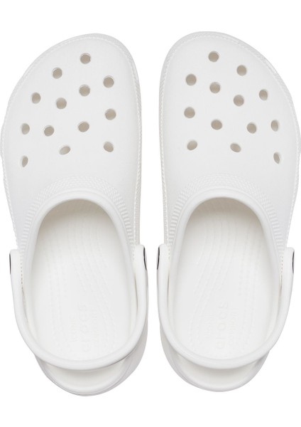 Classic Platform Clog W Women Beyaz Terlik 206750-100 modelleri