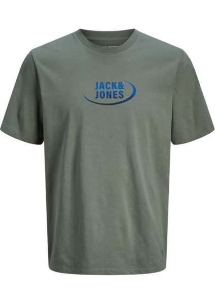 Jcogradıent Tee Ss Crew Neck Styd Erkek Yeşil Giyim/tshirt/ 12269969-21