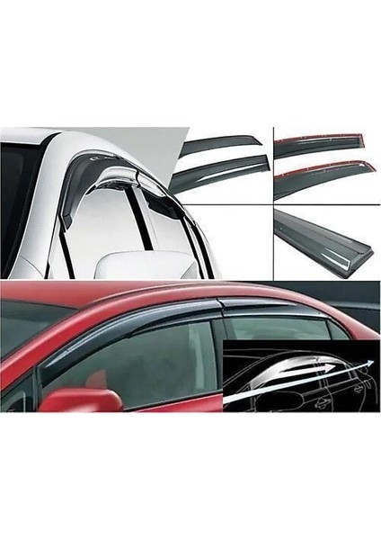Vw tiguan cam rüzgarlığı mugen tip sunplex 2016 / 2024