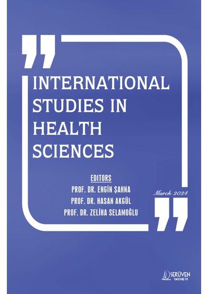 International Studies In Health Sciences March 2024