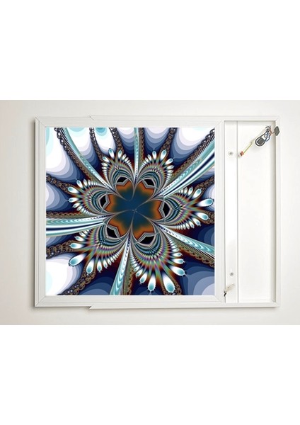 60X60 LED Panel Aydınlatma Armatür Avize Sıva Üstü Desenli Tekli 46510550SU