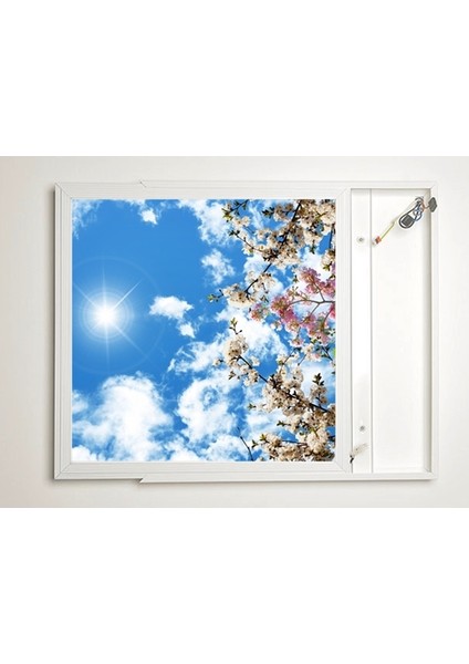 60X60 LED Panel Aydınlatma Armatür Avize Sıva Üstü Desenli Tekli 46510454SU