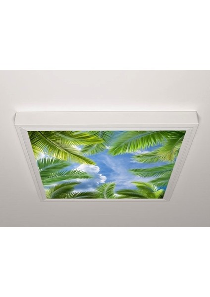 60X60 LED Panel Aydınlatma Armatür Avize Sıva Üstü Desenli Tekli 46510187SU