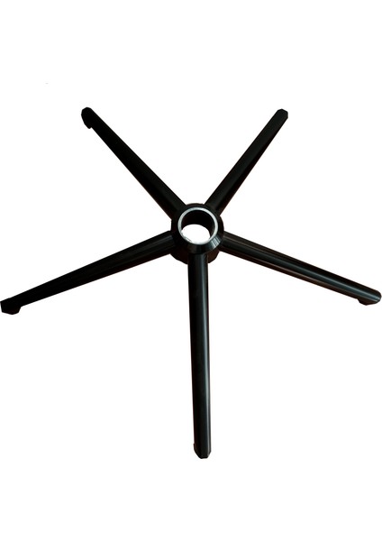 Ahtapot Siyah Metal Ayak