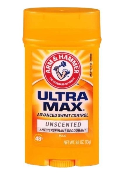 Arm & Hammer Arm&hammer Ultra Max Unscented 73 gr Deodorant Stick