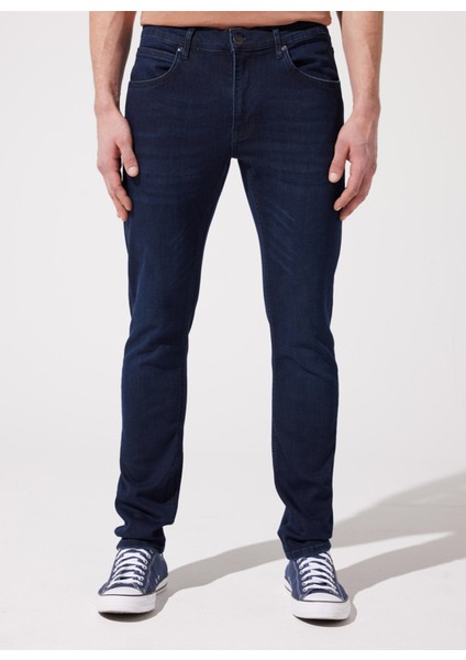 Luke Jean Erkek Normal Bel Slim Fit Denim Pantolon L719045098