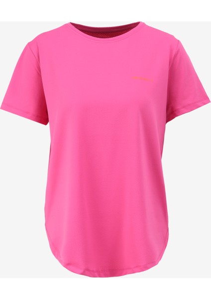 Pembe Kadın O Yaka Normal Kalıp T-Shirt M3Tyme_Tyme