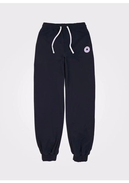 Siyah Kadın Lastikli Paça Lastikli Bel Normal Kalıp Eşofman Altı 10026156.001-CHUCK Taylor French Te