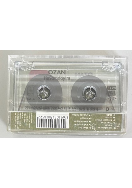 Ozan Havamdayım Kaset (Orjnal Dönem Baskı Kaset)