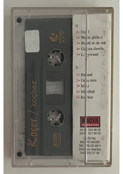 Koçber Kaset (Orjnal Dönem Baskı Kaset) fiyatları