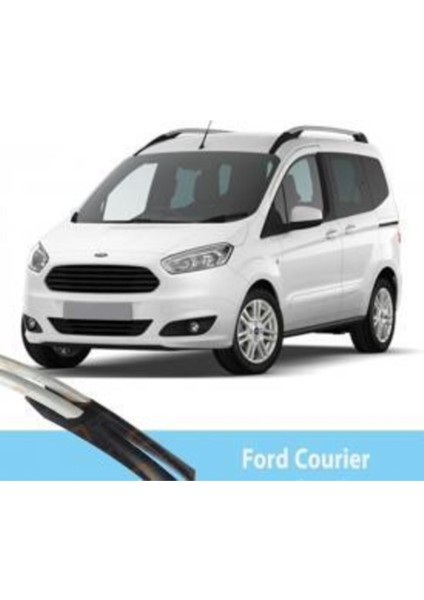 Ford Courier 2014-2017 Tavan Çıtası Port Bagaj Gri
