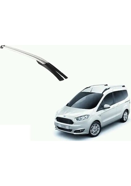 Ford Courier 2014-2017 Tavan Çıtası Port Bagaj Gri Ithal