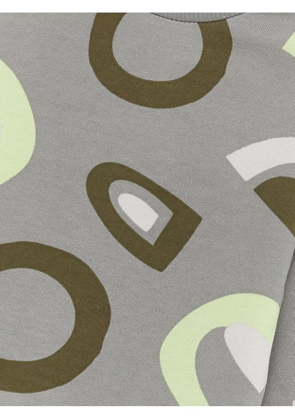 Lcw Baby Bisiklet Yaka Uzun Kollu Baskılı Erkek Bebek Sweatshirt modelleri