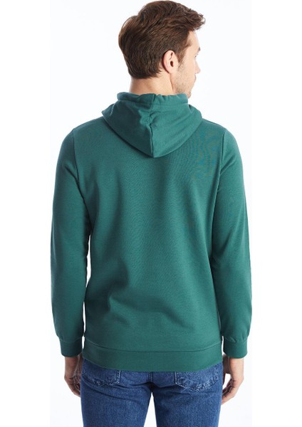 Lcwaıkıkı Classic Uzun Kollu Baskılı Erkek Hoodie