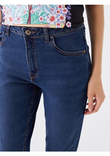 Lcw Jeans Yüksek Bel Straight Fit Kadın Jean Pantolon modelleri