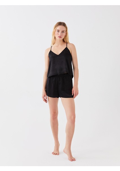 Lcw Dream Kadın Beli Lastikli Saten Pijama Alt