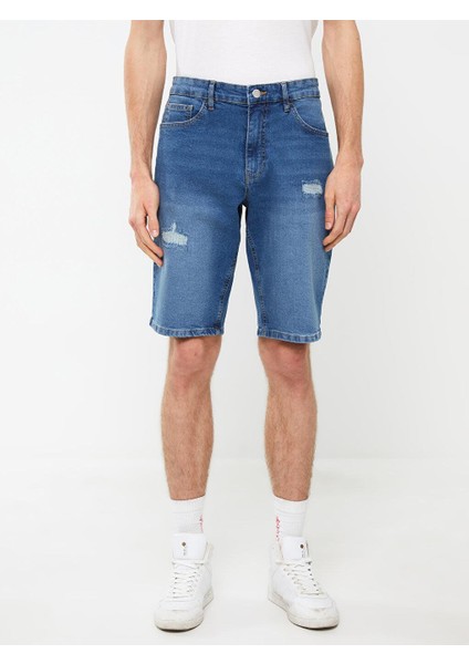 Lcw Jeans Standart Kalıp Erkek Jean Şort