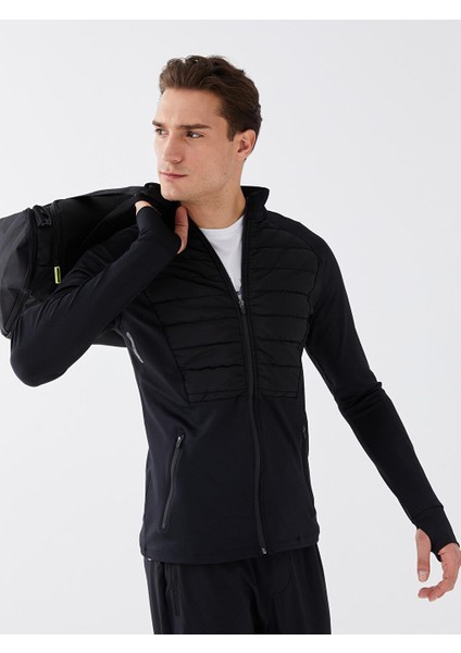 Lcw Active Dik Yaka Uzun Kollu Erkek Spor Hırka