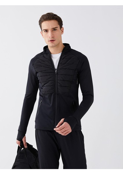 Lcw Active Dik Yaka Uzun Kollu Erkek Spor Hırka