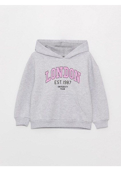 Lcw Kids Baskılı Uzun Kollu Kız Çocuk Hoodie modelleri