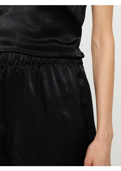 Lcw Dream Kadın Beli Lastikli Saten Pijama Alt modelleri