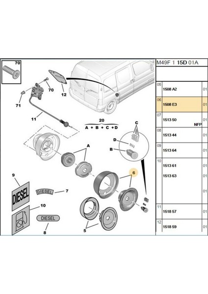 Depo Kapağı Partner (BPE309001-1508.E3)