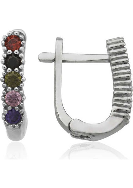 Gümüş Renkli Küpe