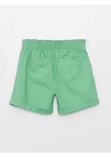Lcw Kids Basic Gabardin Kız Çocuk Şort
