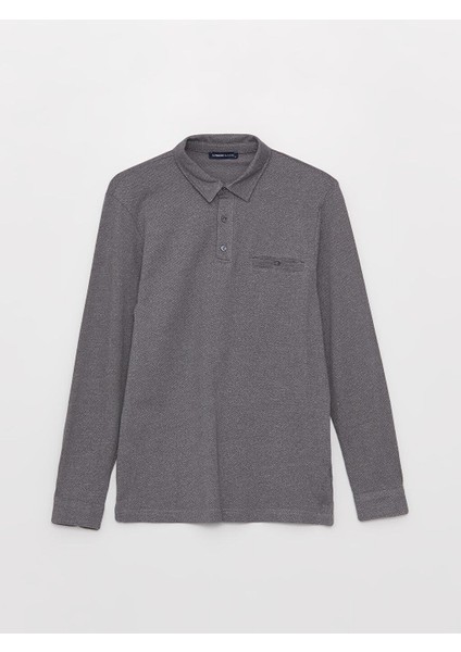 Lcwaıkıkı Classic Polo Yaka Uzun Kollu Erkek Sweatshirt fırsatları