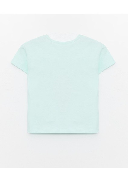 Lcw Baby Bisiklet Yaka Baskılı Kısa Kollu Kız Bebek Tişört fiyatları