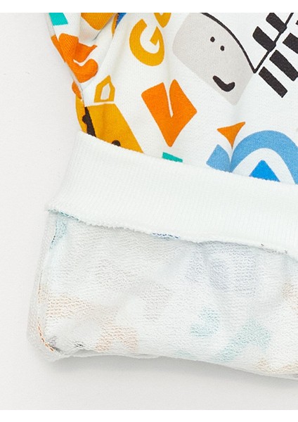Lcw Baby Bisiklet Yaka Baskılı Erkek Bebek Sweatshirt indirimleri