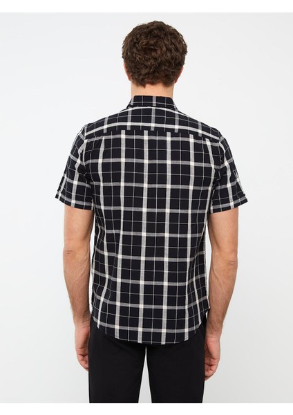 Lcwaıkıkı Classic Regular Fit Kısa Kollu Ekose Poplin Erkek Gömlek indirimleri