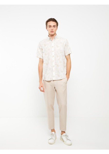Lcwaıkıkı Classic Regular Fit Kısa Kollu Desenli Poplin Erkek Gömlek modelleri