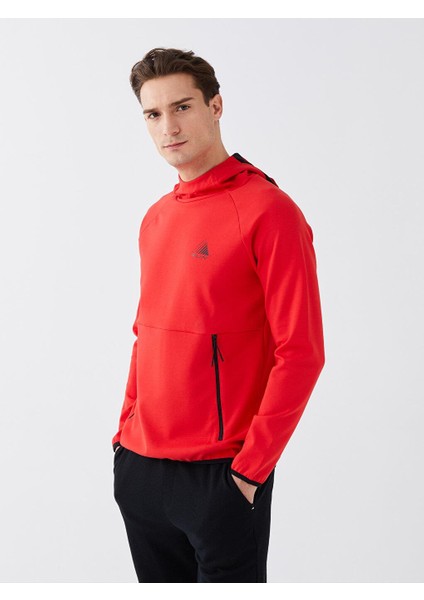 Lcw Active Uzun Kollu Baskılı Erkek Hoodie modelleri