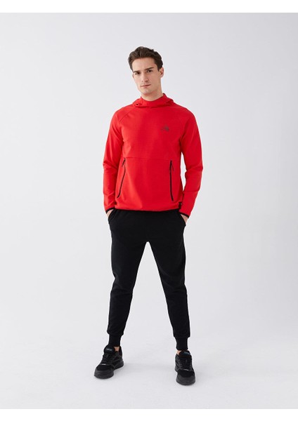 Lcw Active Uzun Kollu Baskılı Erkek Hoodie fırsatları