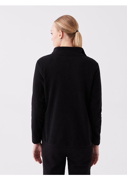 Lcwaıkıkı Classic Kadın Dik Yaka Düz Fermuarlı Sweatshirt indirimleri