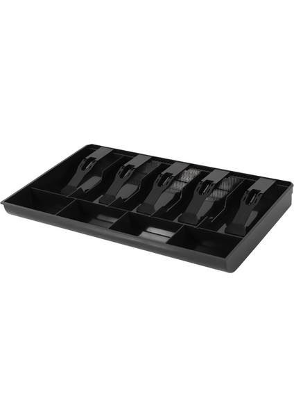 Sulhul Para Nakit Para Kasası E Tepsisi Değiştirme Kasiyer Çekmece Depolama Yazarkasa Tepsi Kutusu Sınıflandır Mağaza Siyah (Yurt Dışından)