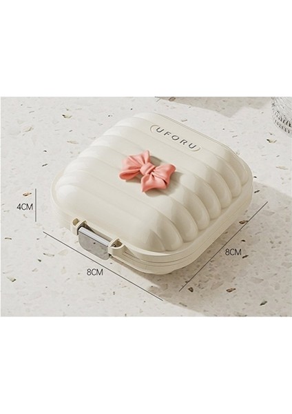 Pen Bölünmüş Hap Saklama Kutusuyla Bir Haftalık Seyahat Için Taşınabilir Mini Hap Kutusu (Yurt Dışından)