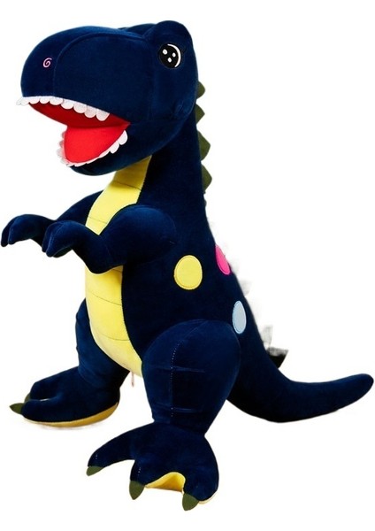 Puantiyeli Dinozor Peluş Oyuncak Büyük Tyrannosaurus Rex Bebek Bez Bebek Çocuk Oyuncak Bebek (Yurt Dışından)