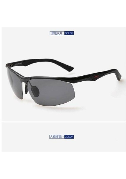 Erkek Yeni Polarize Güneş Gözlüğü Spor Gözlük Sürüş Güneş Gözlüğü 3009 (Yurt Dışından)
