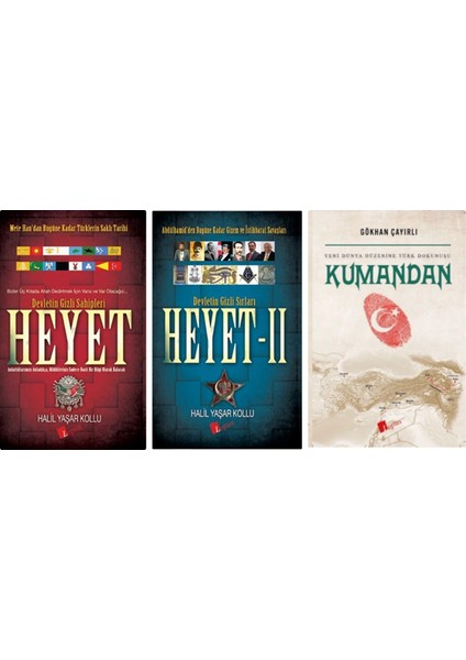 Heyet - Heyet 2 - Kumandan 3'lü Set