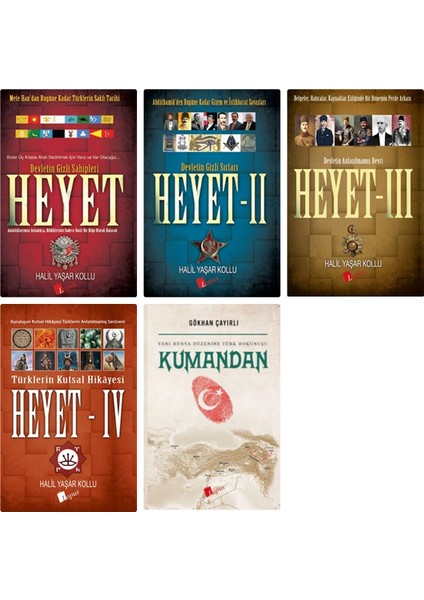 Heyet - Heyet 2 - Heyet 3 - Heyet 4 - Kumandan 5'li Set