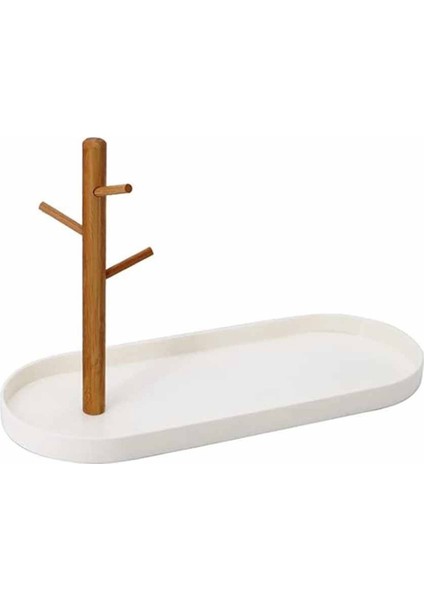 Decisive Halka Rafı, Anahtarlık ve Anahtarlık, Ahşap Askılı Takı Tepsisi, Anahtarlık Için Mükemmel, Vale Tepsisi, Yüzük Tutucu, Takı Rafı A (Yurt Dışından)